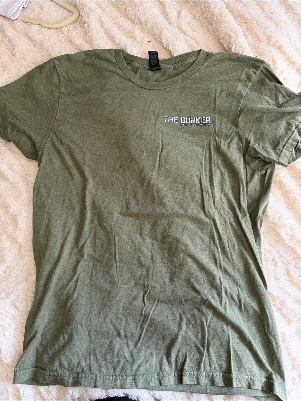 Olive Green Men's Short Sleeve Tee